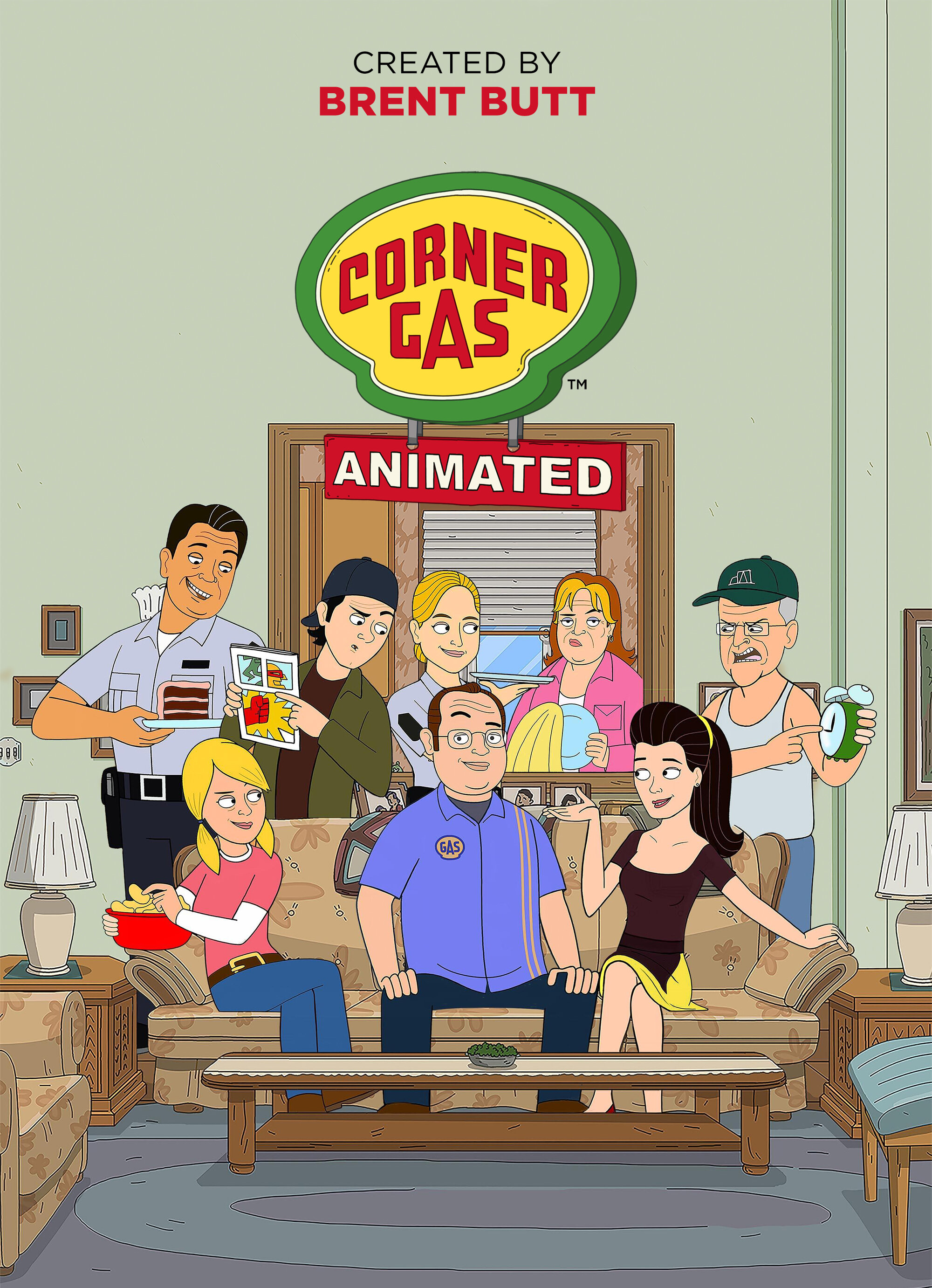  Заправка на углу | Corner Gas Animated (2018) 